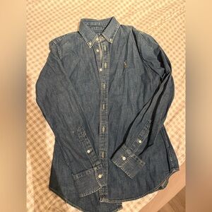 Ralph Lauren Dark Blue Denim Shirt